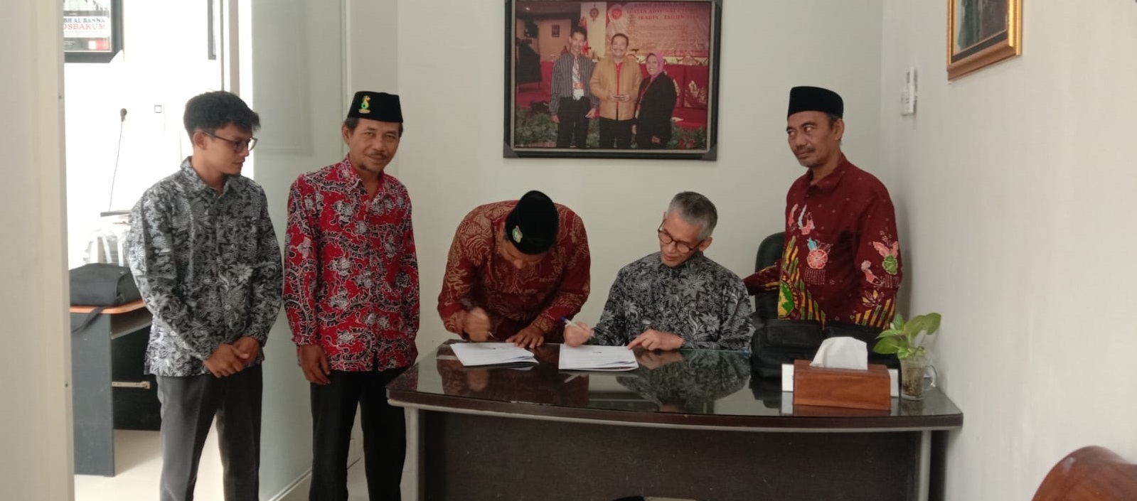 Penandatanganan Nota Kesepahaman antara Fakultas Hukum Universitas Billfath dan Lembaga Advokasi Ban